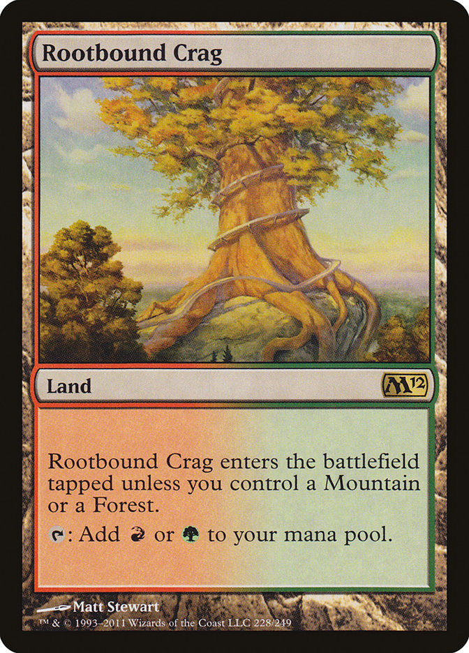 Rootbound Crag [Magic 2012] | Black Swamp Games
