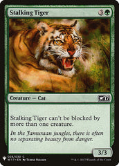 Stalking Tiger [Mystery Booster] | Black Swamp Games