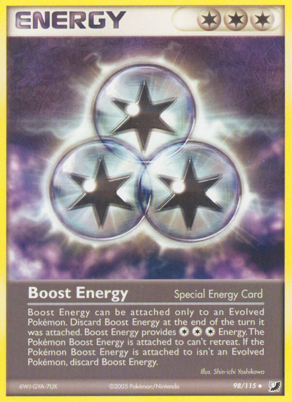 Boost Energy (98/115) [EX: Unseen Forces] | Black Swamp Games