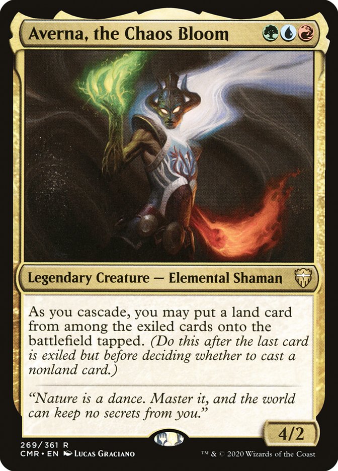 Averna, the Chaos Bloom [Commander Legends] | Black Swamp Games
