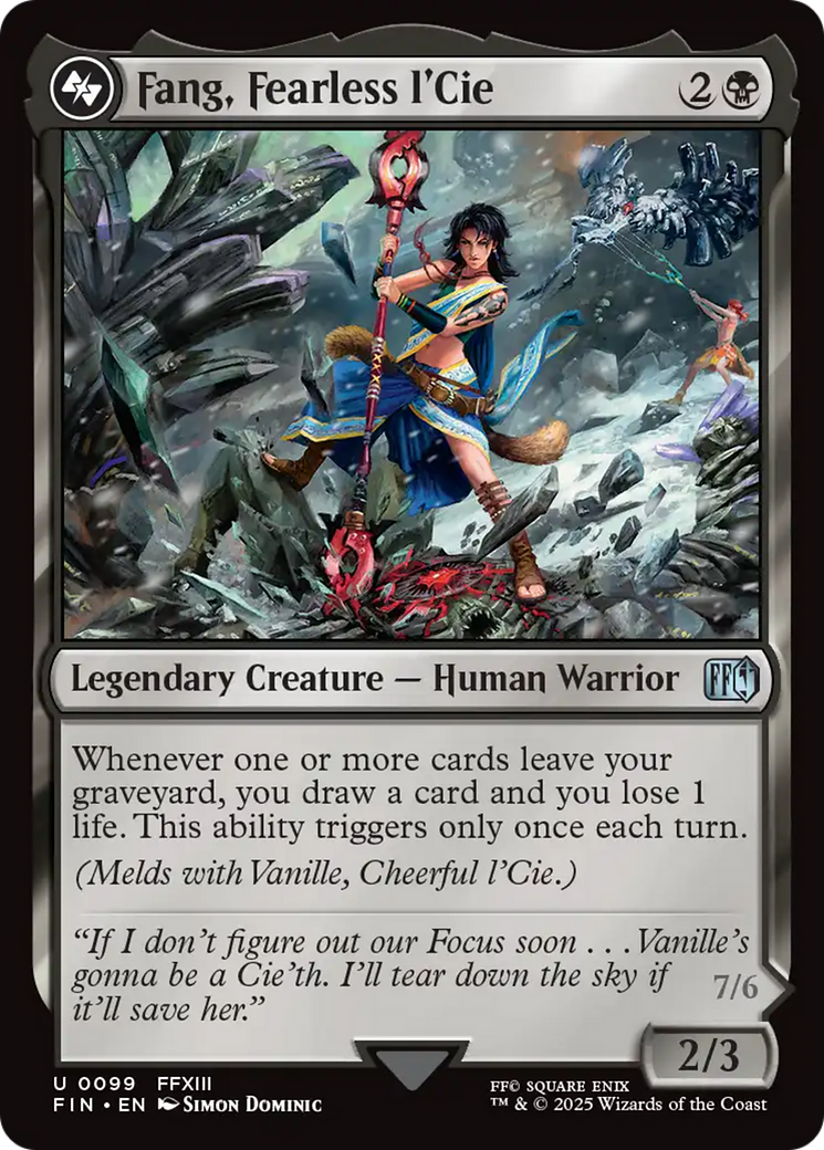 Fang, Fearless l'Cie [FINAL FANTASY] | Black Swamp Games