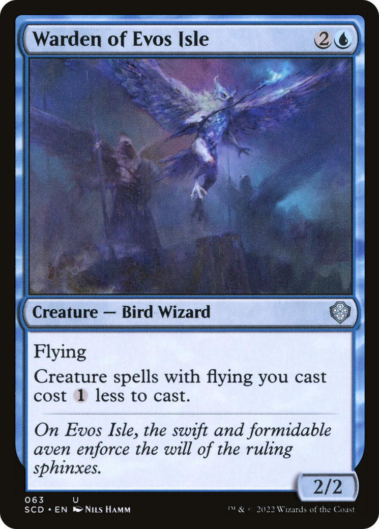 Warden of Evos Isle [Starter Commander Decks] | Black Swamp Games