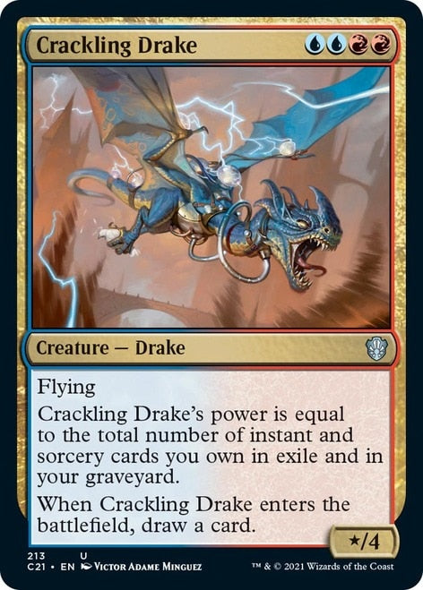 Crackling Drake [Commander 2021] | Black Swamp Games