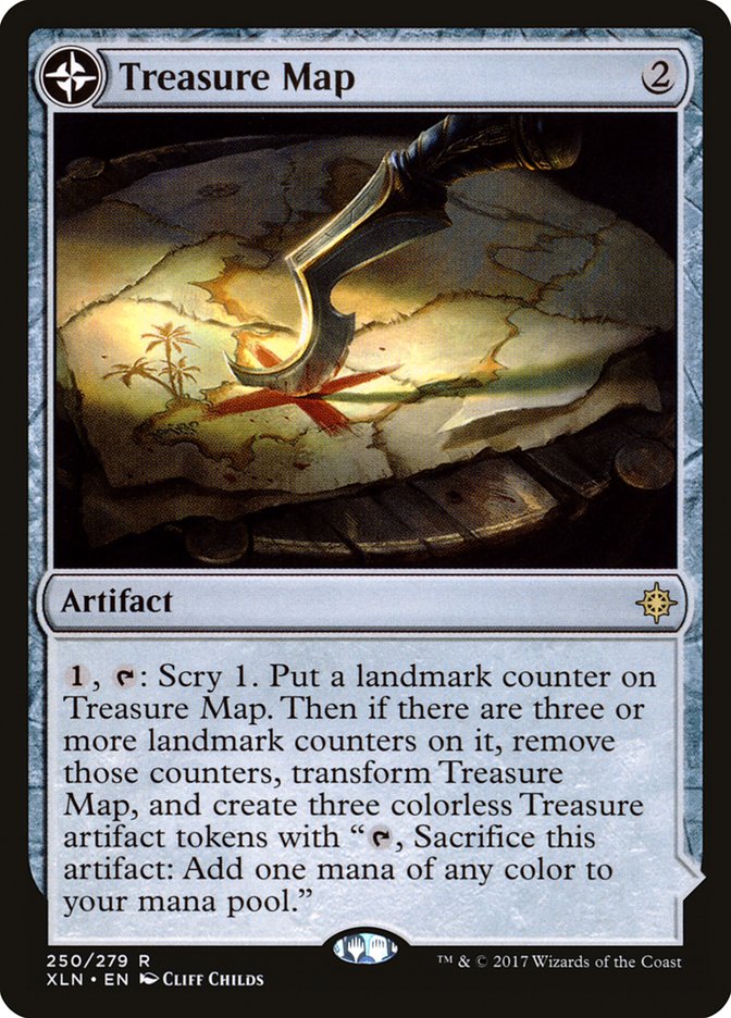 Treasure Map // Treasure Cove [Ixalan] | Black Swamp Games