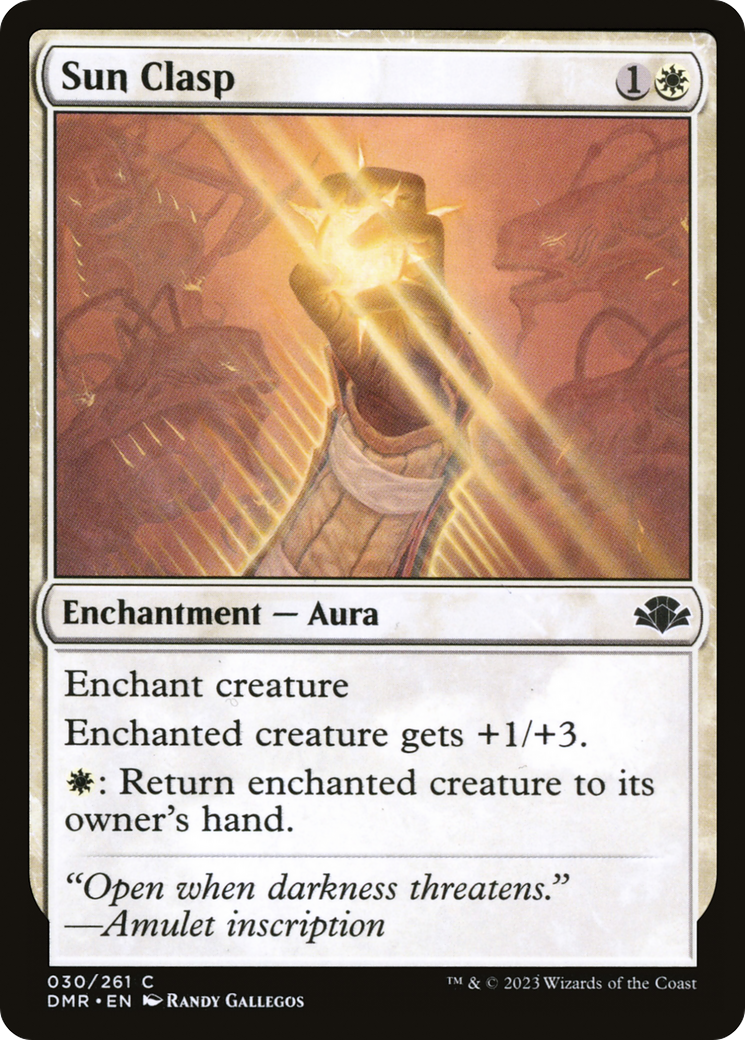 Sun Clasp [Dominaria Remastered] | Black Swamp Games