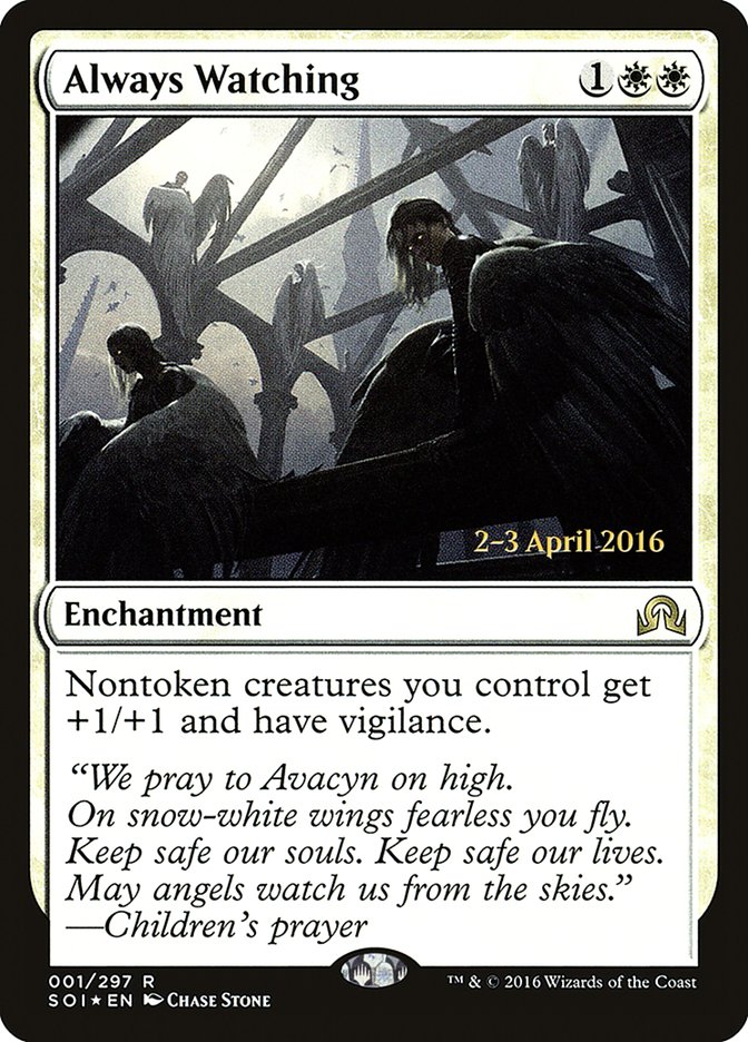 Always Watching [Shadows over Innistrad Prerelease Promos] | Black Swamp Games