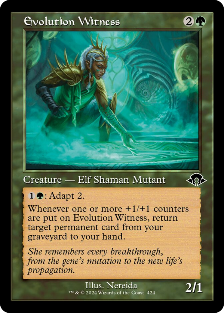 Evolution Witness (Retro) [Modern Horizons 3] | Black Swamp Games