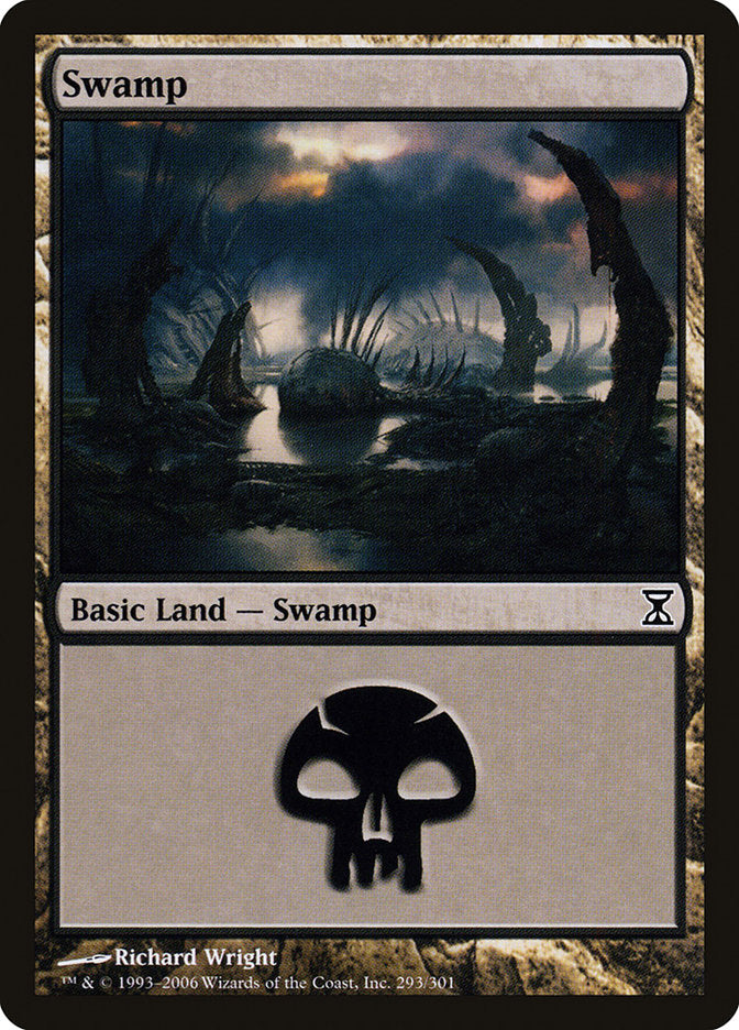 Swamp (293) [Time Spiral] | Black Swamp Games