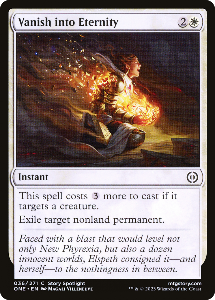 Vanish into Eternity [Phyrexia: All Will Be One] | Black Swamp Games