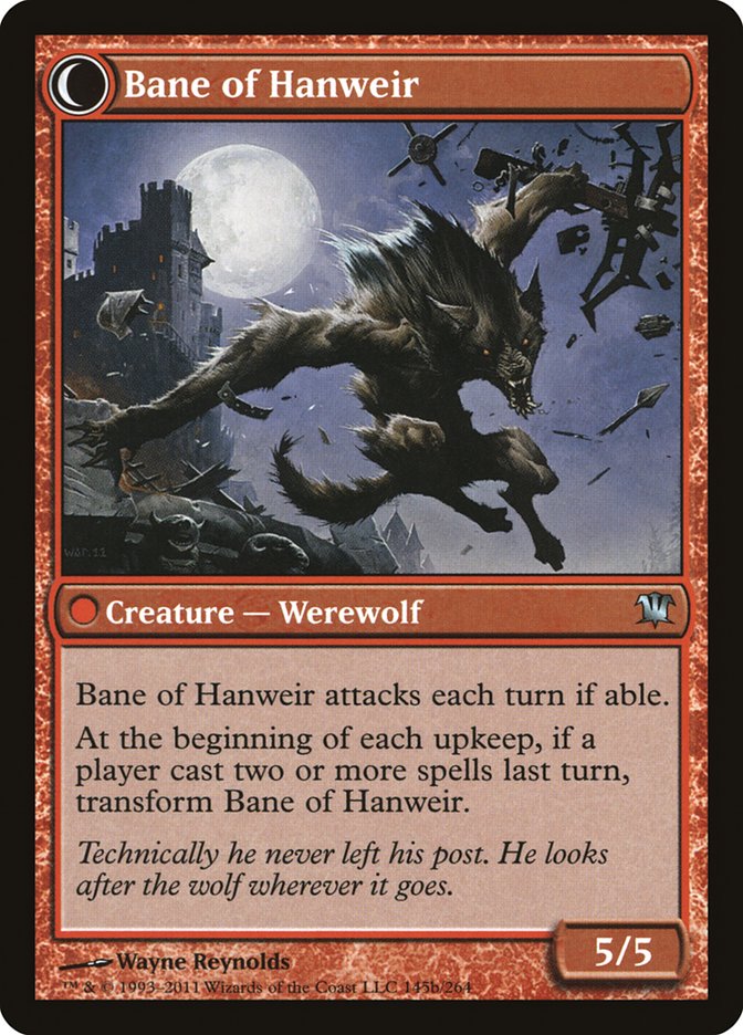 Hanweir Watchkeep // Bane of Hanweir [Innistrad] | Black Swamp Games