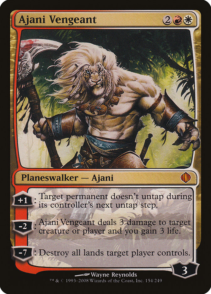 Ajani Vengeant [Shards of Alara] | Black Swamp Games
