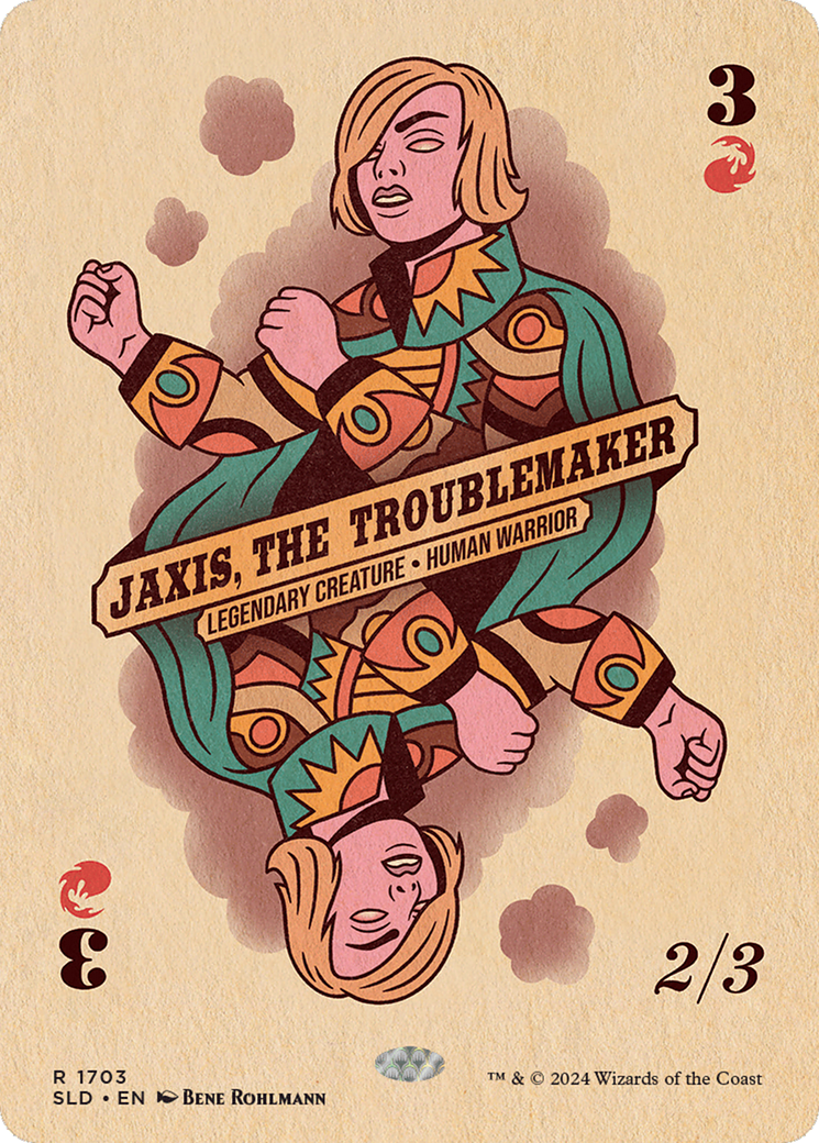 Jaxis, the Troublemaker [Secret Lair Drop Series] | Black Swamp Games