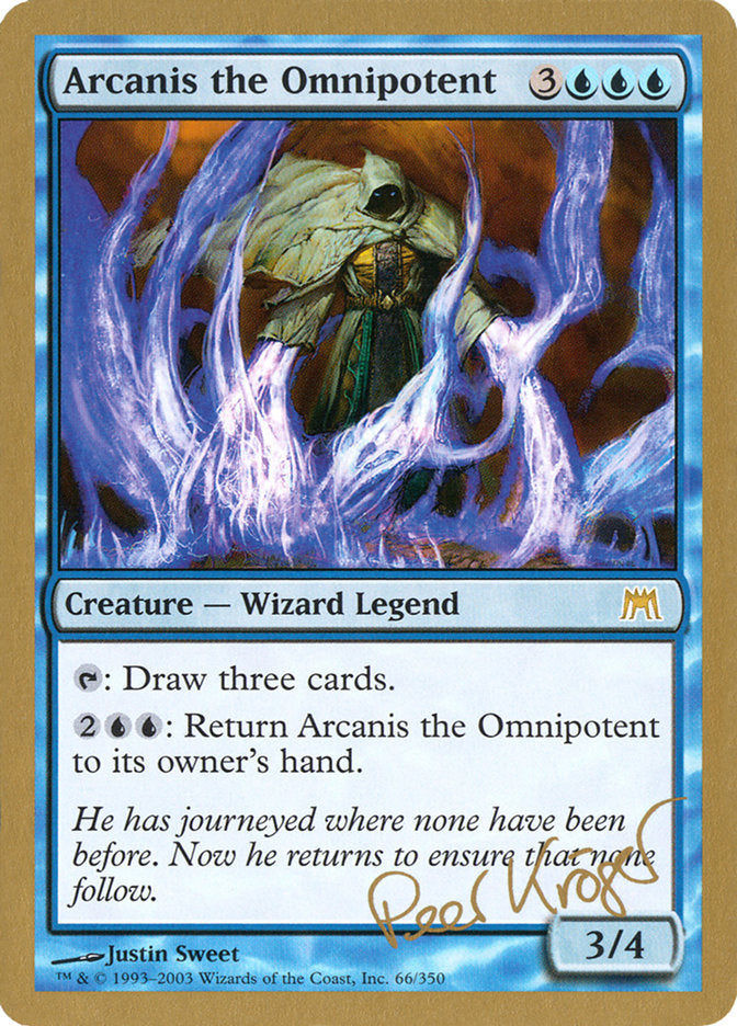 Arcanis the Omnipotent (Peer Kroger) [World Championship Decks 2003] | Black Swamp Games