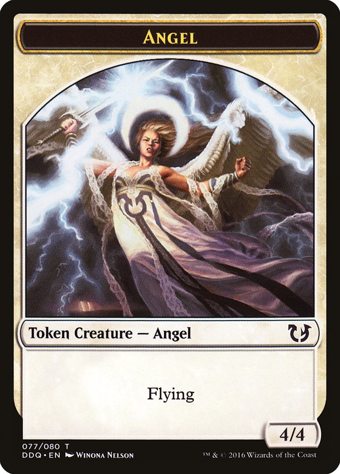 Angel Token [Duel Decks: Blessed vs. Cursed] | Black Swamp Games