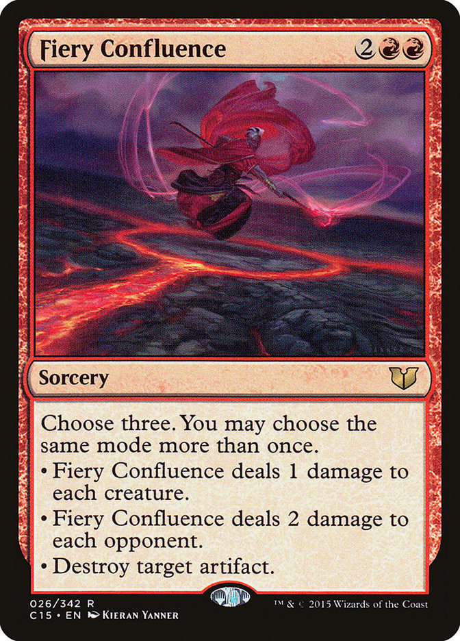 Fiery Confluence [Commander 2015] | Black Swamp Games