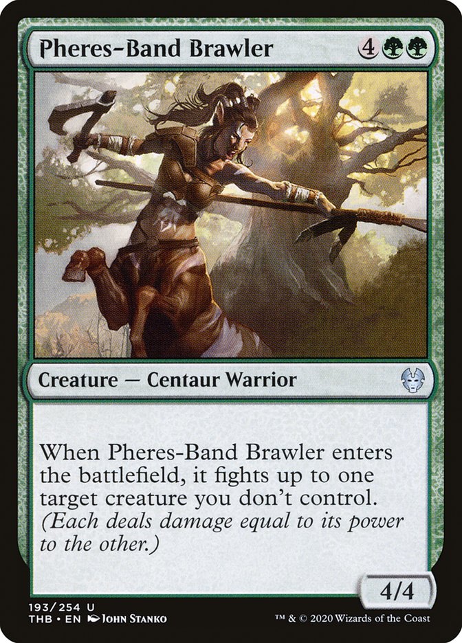 Pheres-Band Brawler [Theros Beyond Death] | Black Swamp Games