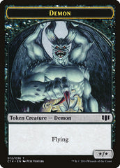 Demon (012/036) // Zombie (016/036) Double-Sided Token [Commander 2014 Tokens] | Black Swamp Games