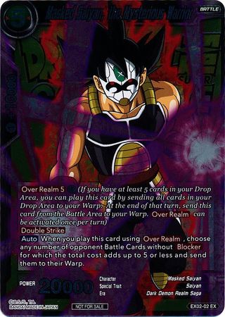 Masked Saiyan, the Mysterious Warrior (Metallic Foil) (Event Pack 2018) (EX02-02) [Promotion Cards] | Black Swamp Games