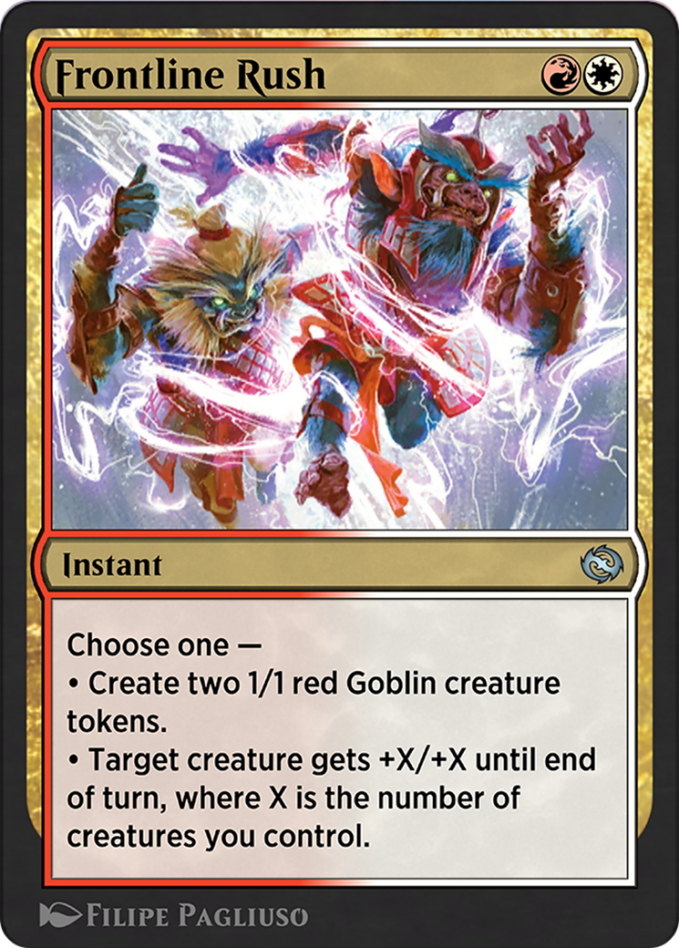 Frontline Rush [Tarkir: Dragonstorm] | Black Swamp Games
