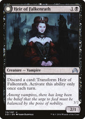Heir of Falkenrath // Heir to the Night [Shadows over Innistrad] | Black Swamp Games