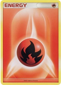 Fire Energy (2007 Unnumbered D P Style) [League & Championship Cards] | Black Swamp Games