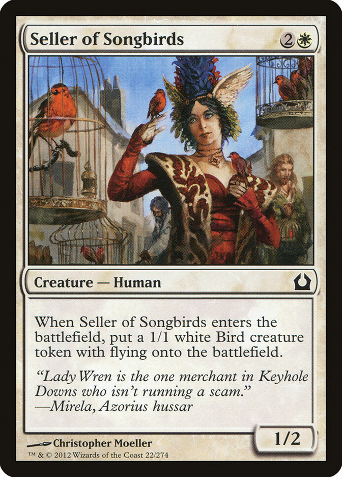 Seller of Songbirds [Return to Ravnica] | Black Swamp Games