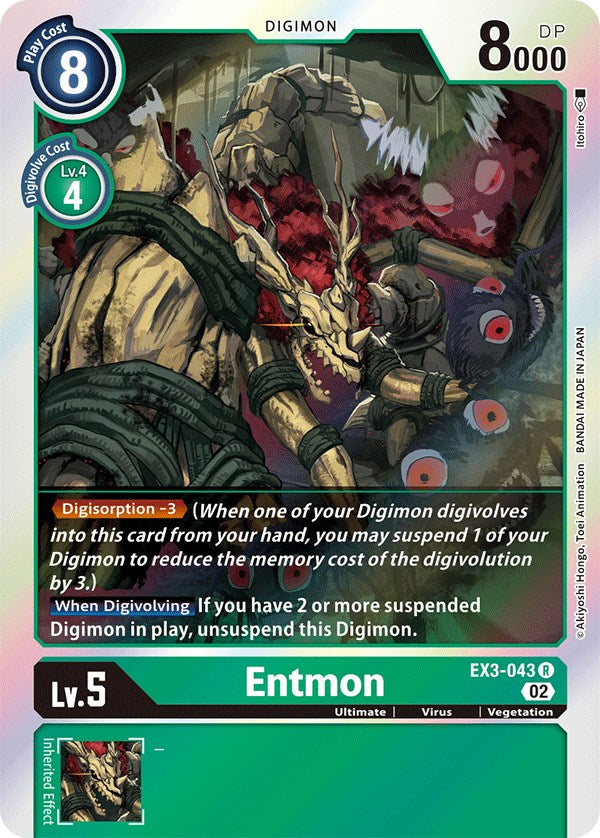 Entmon [EX3-043] [Draconic Roar] | Black Swamp Games