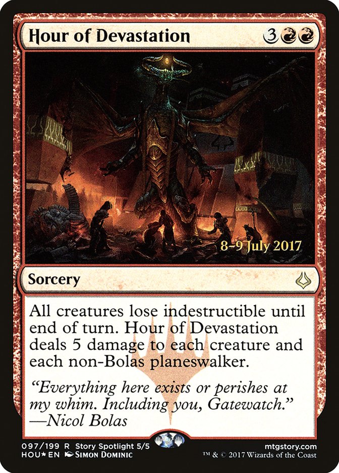 Hour of Devastation [Hour of Devastation Prerelease Promos] | Black Swamp Games