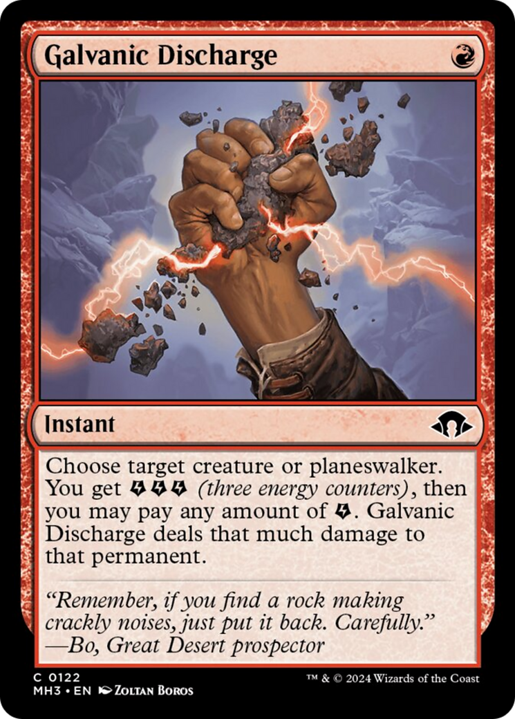 Galvanic Discharge [Modern Horizons 3] | Black Swamp Games