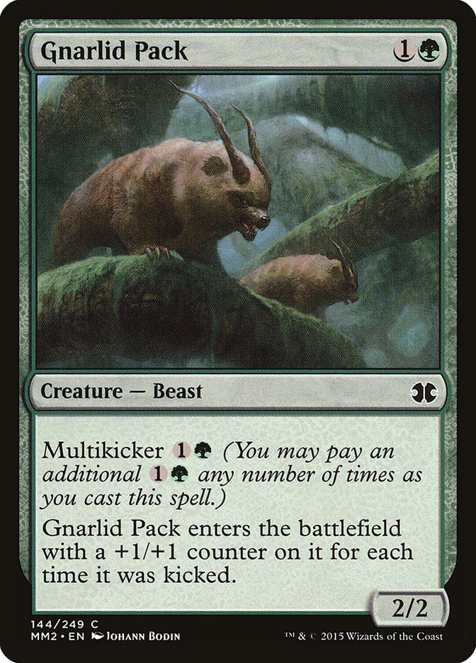 Gnarlid Pack [Modern Masters 2015] | Black Swamp Games