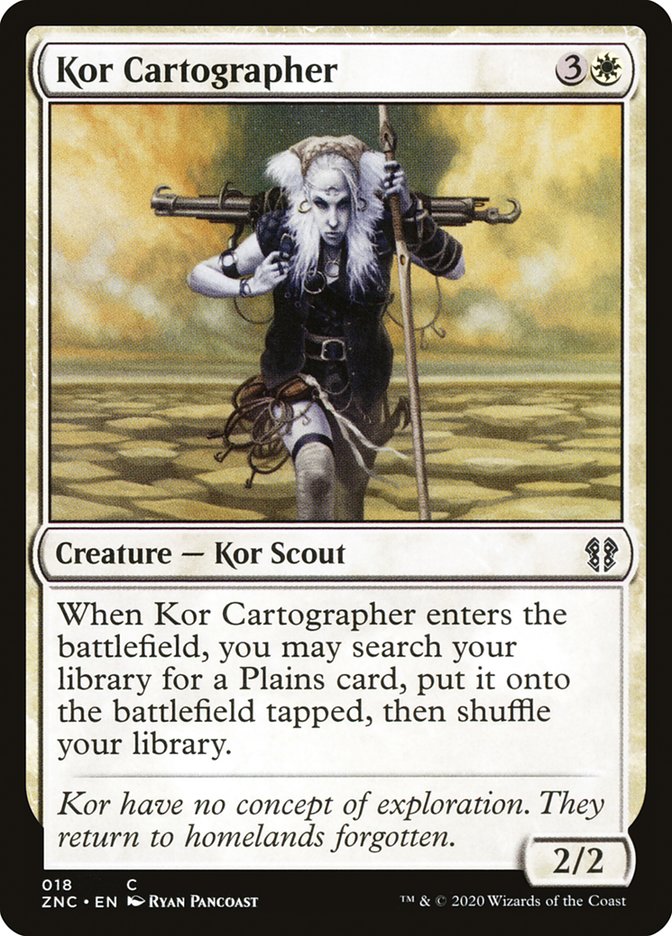 Kor Cartographer [Zendikar Rising Commander] | Black Swamp Games