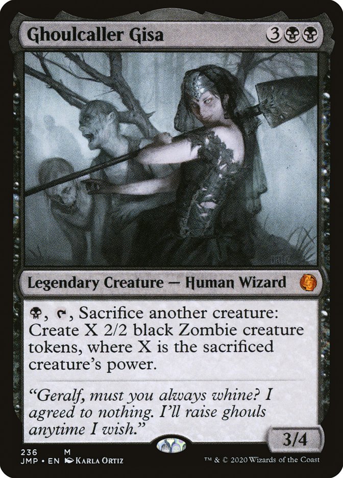 Ghoulcaller Gisa [Jumpstart] | Black Swamp Games
