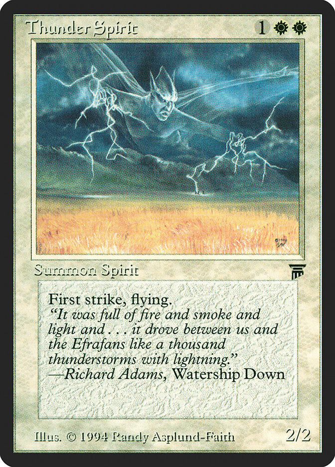 Thunder Spirit [Legends] | Black Swamp Games