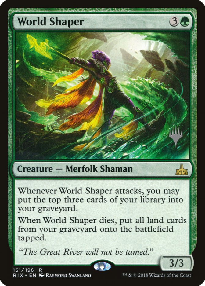 World Shaper (Promo Pack) [Rivals of Ixalan Promos] | Black Swamp Games