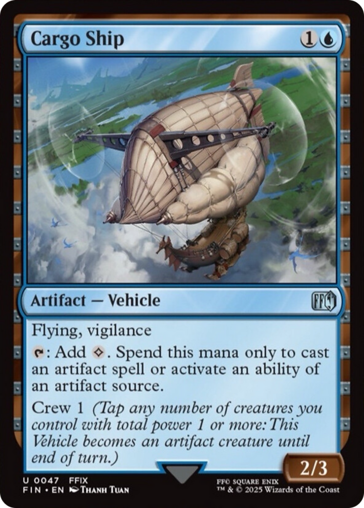 Cargo Ship [FINAL FANTASY] | Black Swamp Games
