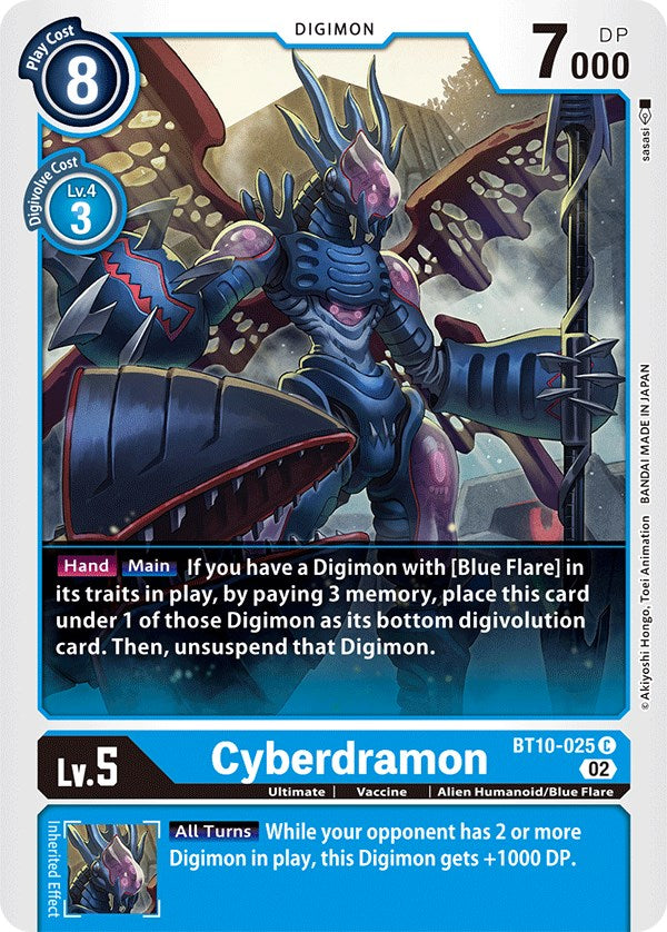 Cyberdramon [BT10-025] [Xros Encounter] | Black Swamp Games