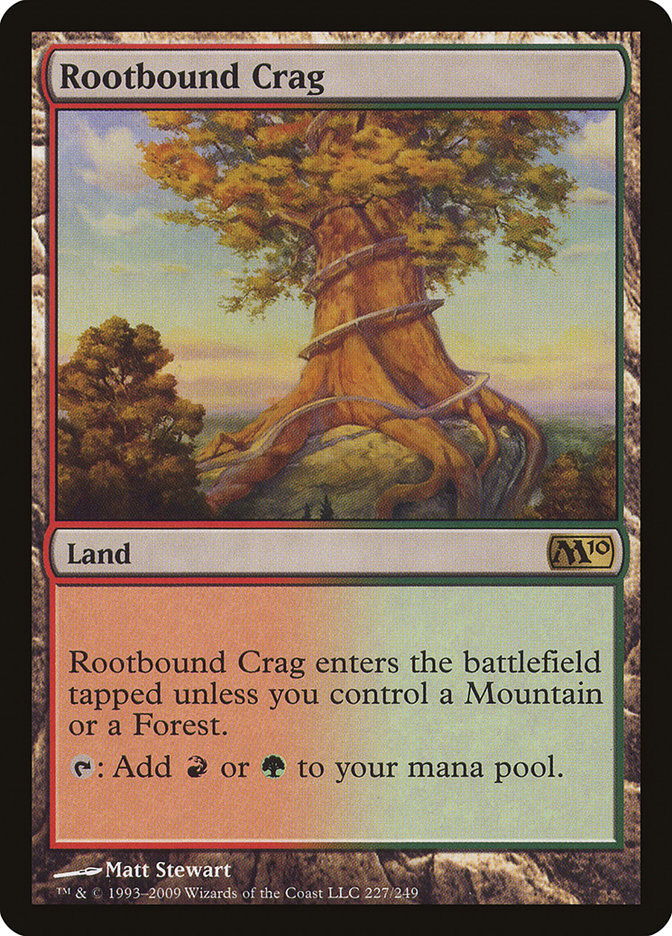 Rootbound Crag [Magic 2010] | Black Swamp Games