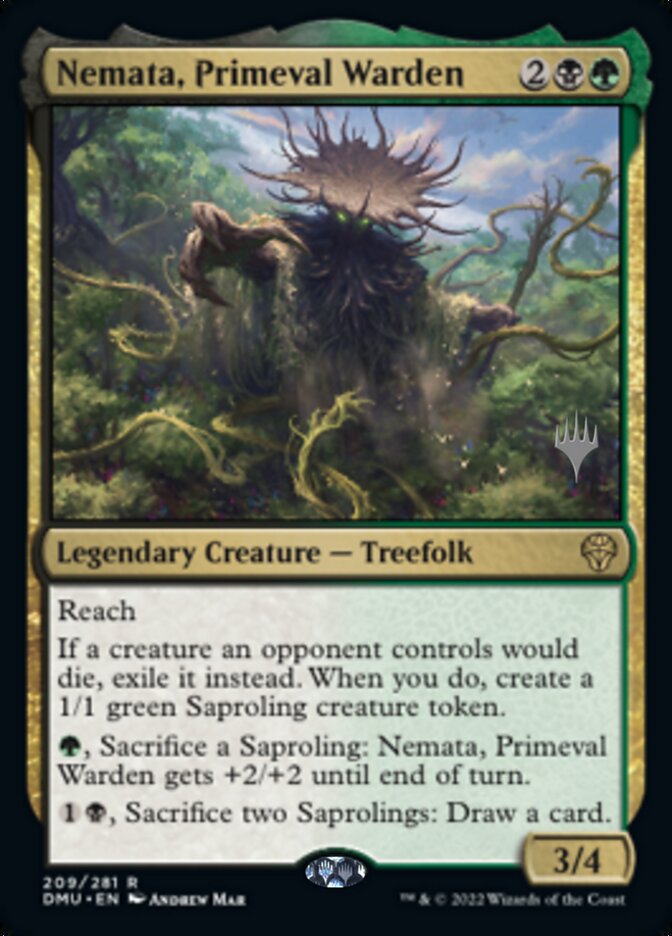 Nemata, Primeval Warden (Promo Pack) [Dominaria United Promos] | Black Swamp Games