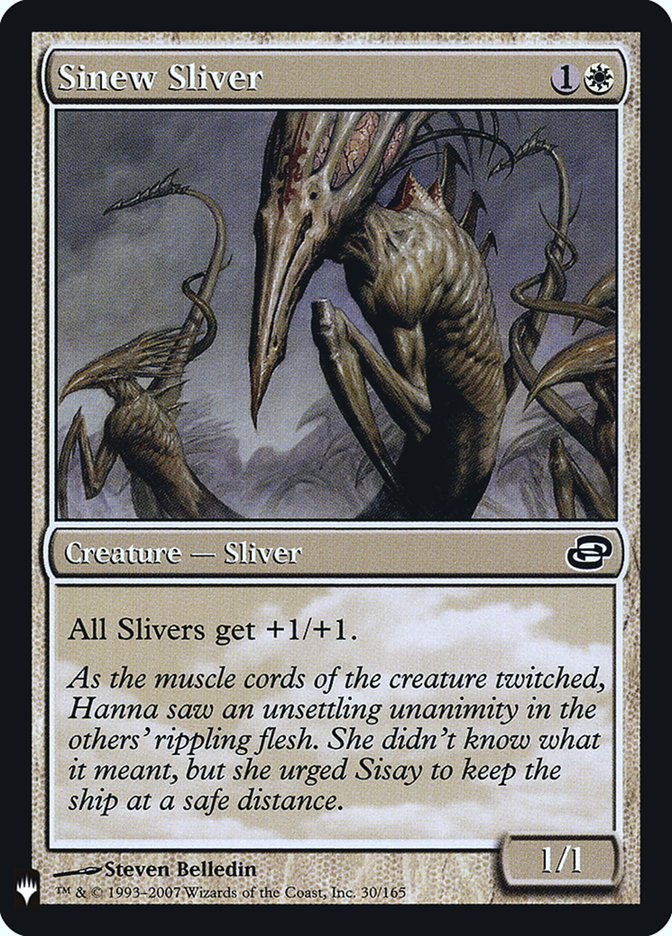 Sinew Sliver [Mystery Booster] | Black Swamp Games