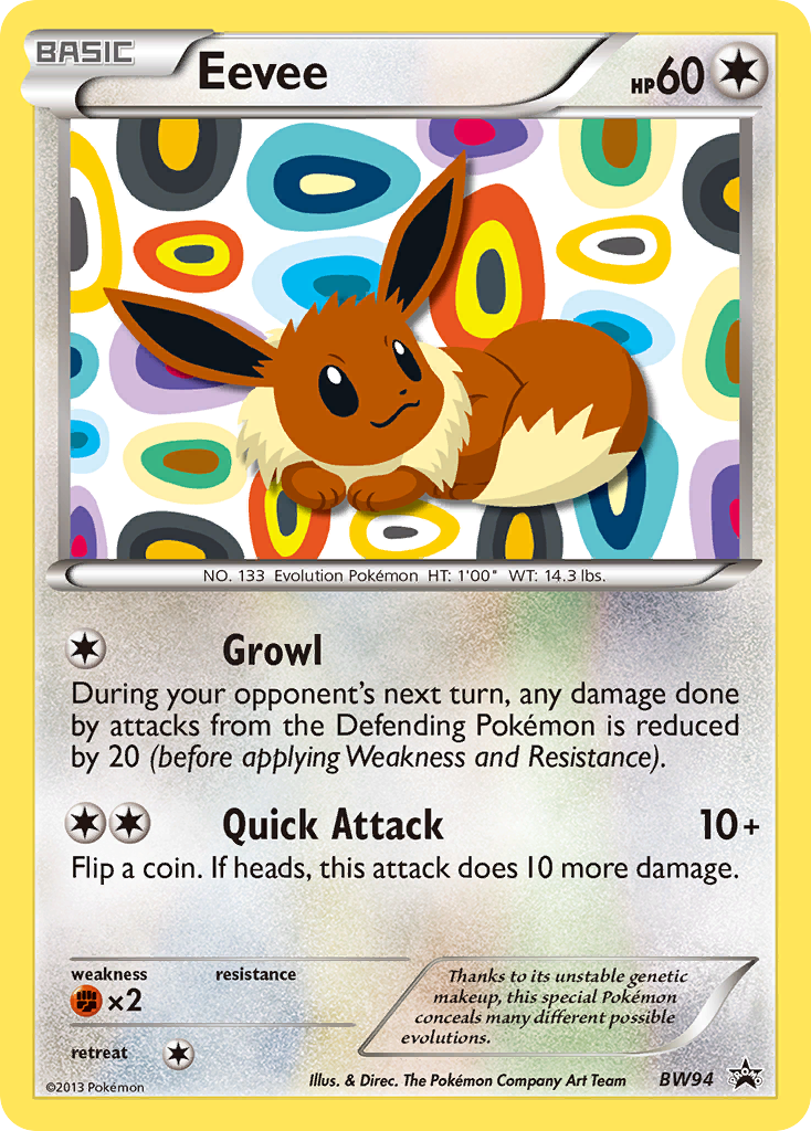 Eevee (BW94) [Black & White: Black Star Promos] | Black Swamp Games