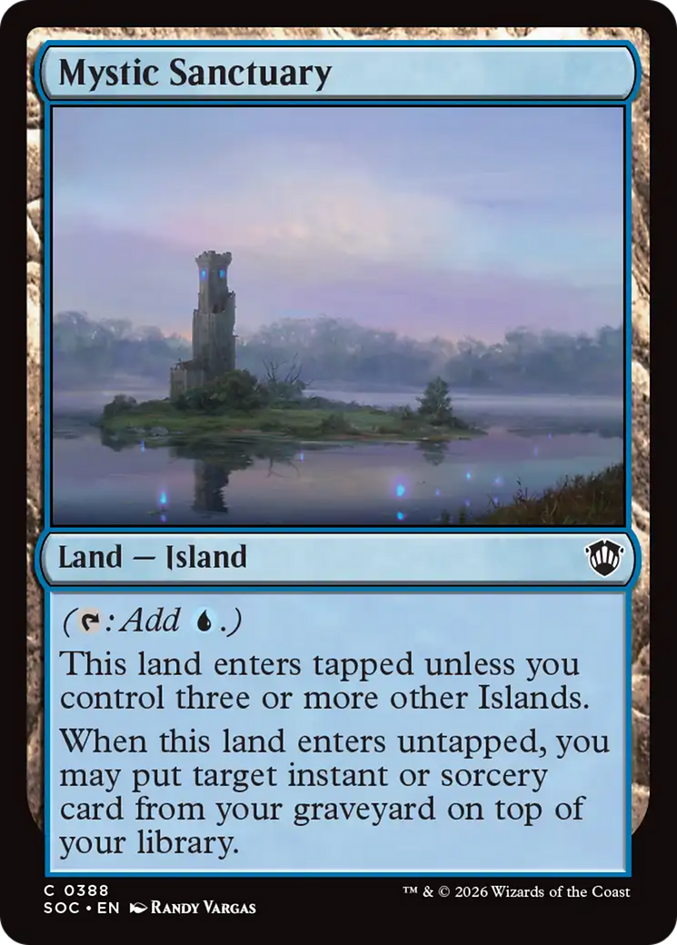 Mystic Sanctuary [Secrets of Strixhaven Commander] | Black Swamp Games