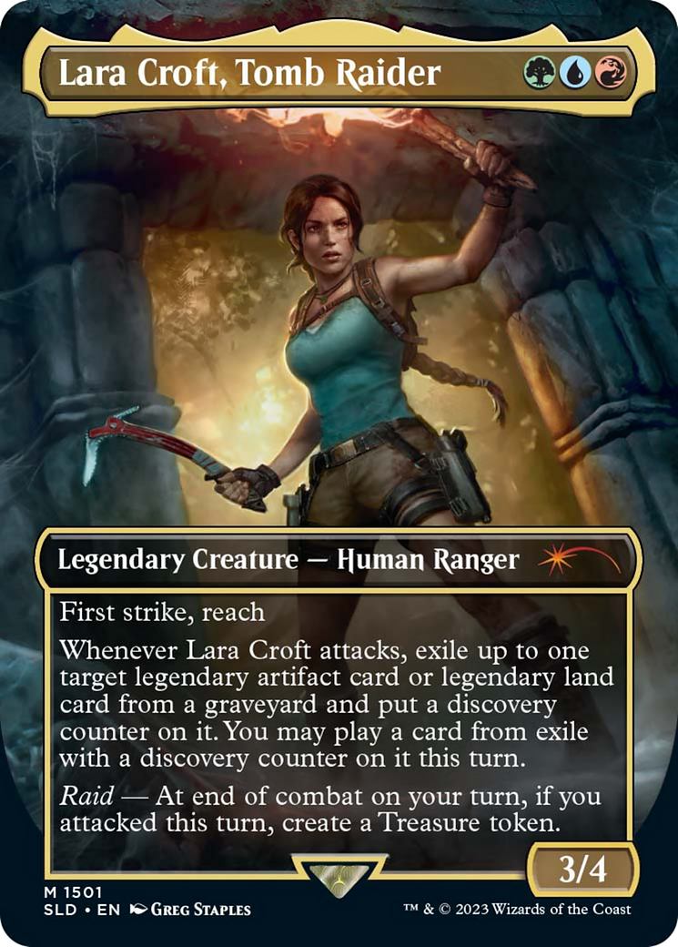 Lara Croft, Tomb Raider [Secret Lair Drop Series] | Black Swamp Games