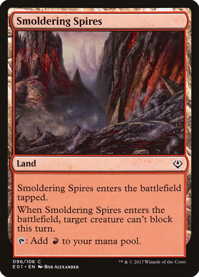 Smoldering Spires [Archenemy: Nicol Bolas] | Black Swamp Games