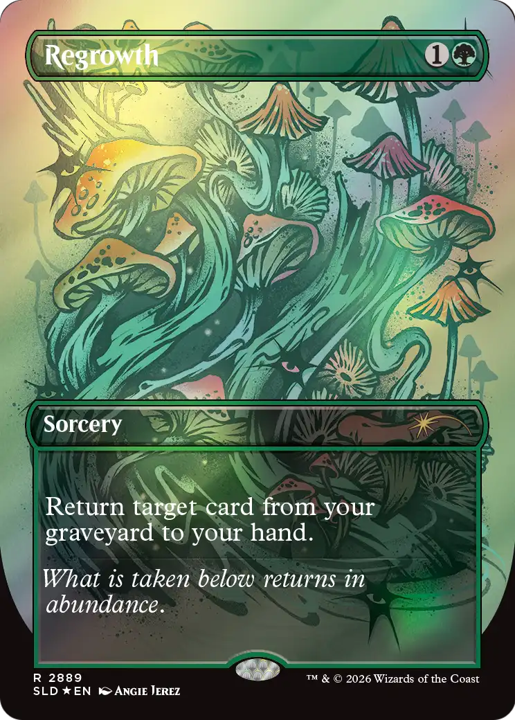 Regrowth (2889) [Secret Lair Drop Series] | Black Swamp Games