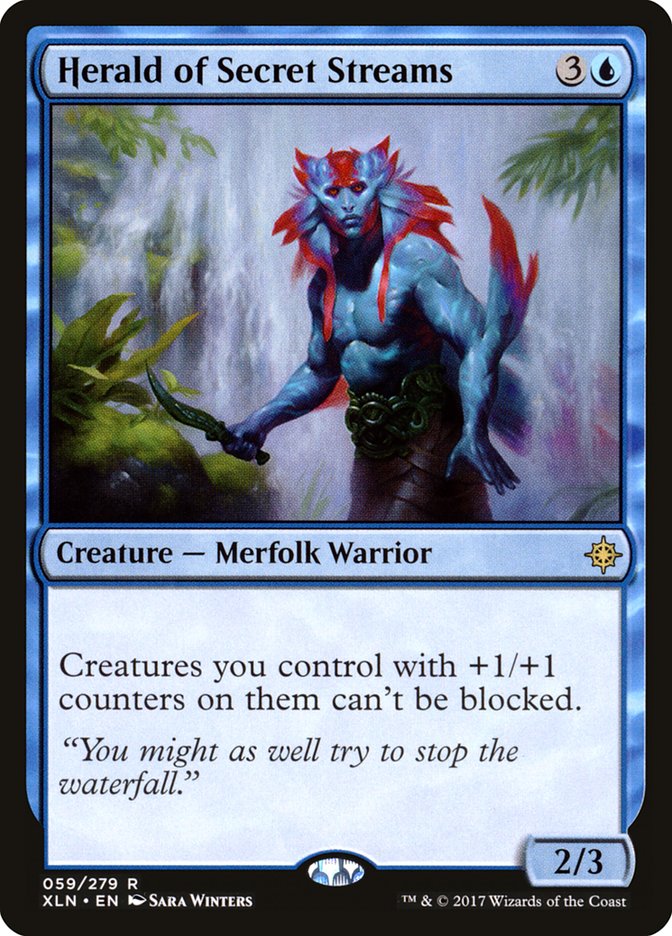 Herald of Secret Streams [Ixalan] | Black Swamp Games