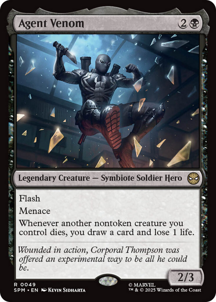 Agent Venom [Marvel's Spider-Man] | Black Swamp Games