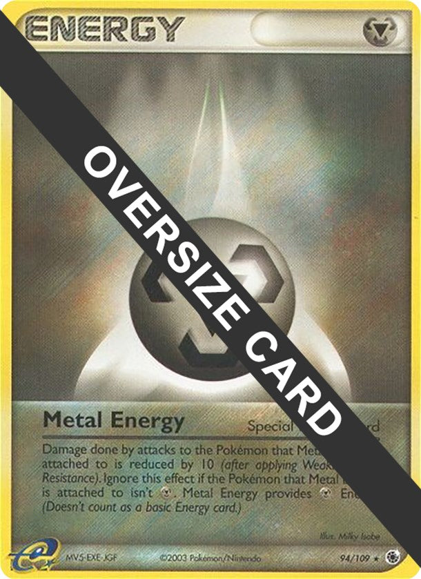 Metal Energy (94/109) (Jumbo Card) [EX: Ruby & Sapphire] | Black Swamp Games
