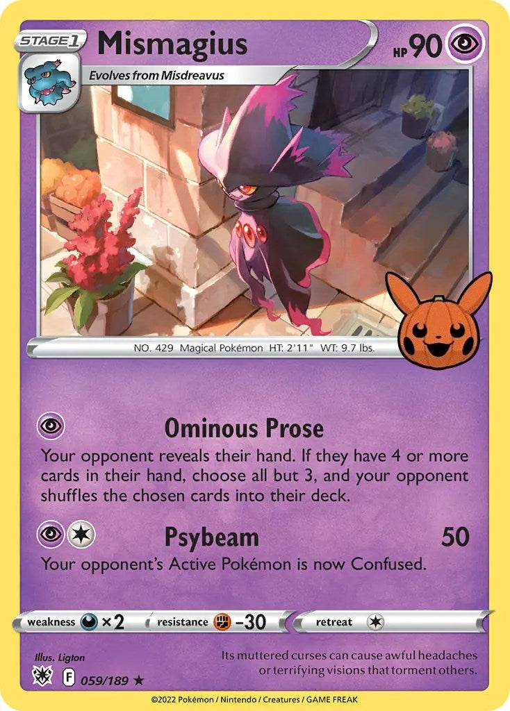 Mismagius (059/189) [Trick or Trade] | Black Swamp Games