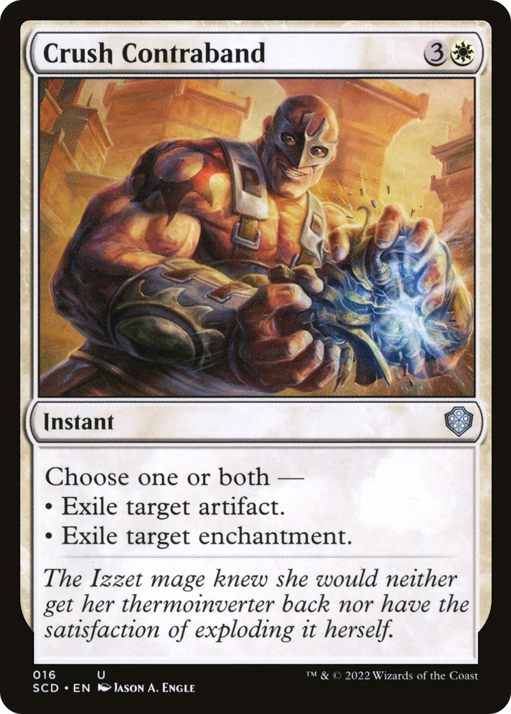 Crush Contraband [Starter Commander Decks] | Black Swamp Games