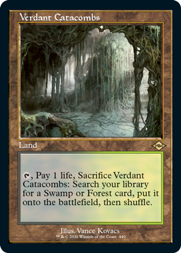 Verdant Catacombs (Retro Foil Etched) [Modern Horizons 2] | Black Swamp Games